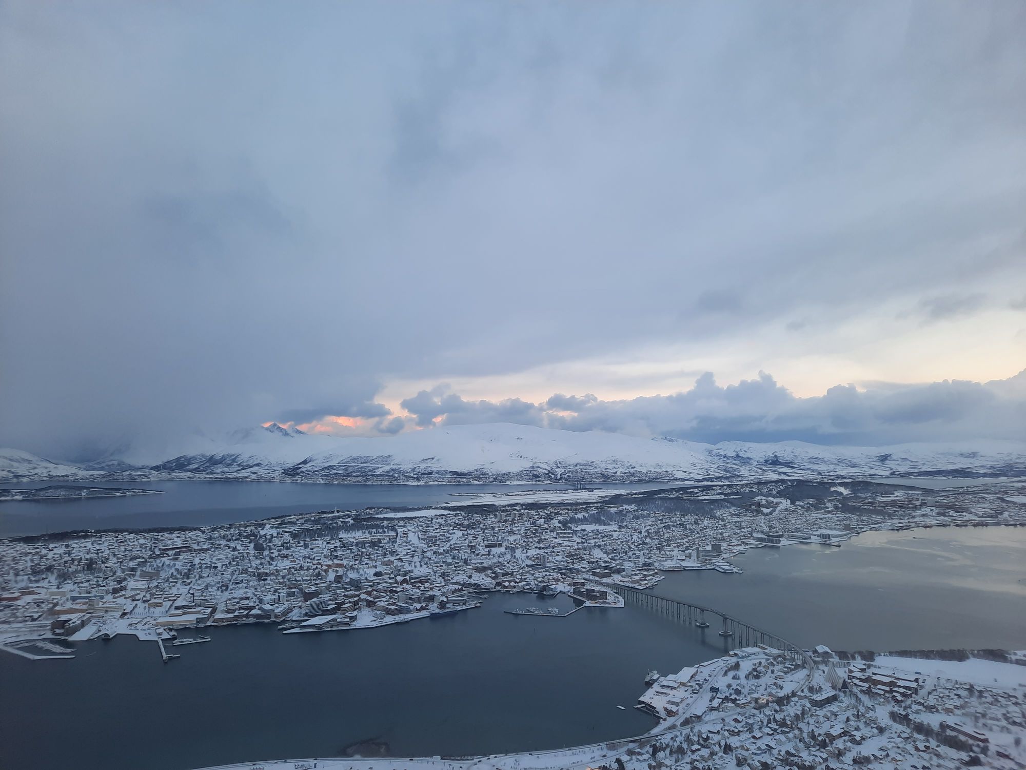 De arctische hoofdstad Tromsø